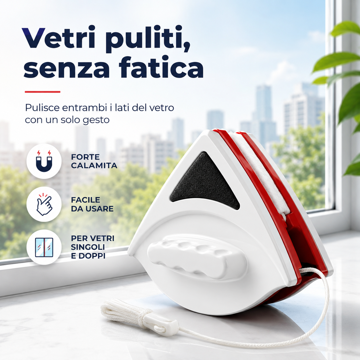 Lavavetri a calamita